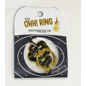 🧿 3 for $33 🧿 Gold Snake Phone Ring Holder Black Enamel Smartphone Grip Stand